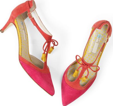 Boden, 1669[^]34884908 Alice Mid Heels Tutti Fruitti/Raspberry Boden,