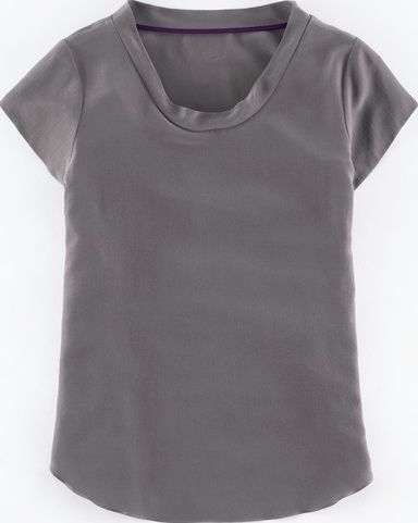 Boden, 1669[^]35050814 Angie Silk Top Grey Boden, Grey 35050814