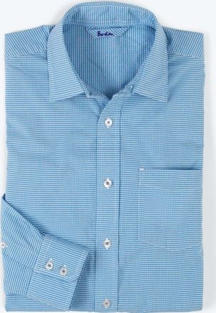 Boden, 1669[^]34989590 Architect Shirt Sky Blue Gingham Boden, Sky Blue