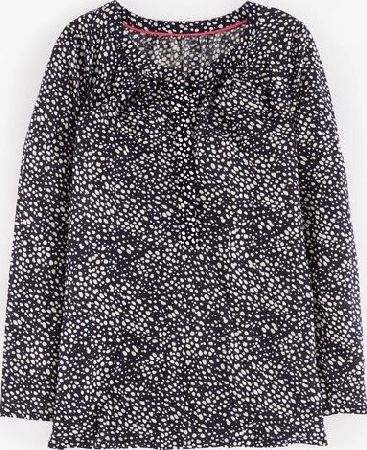 Boden, 1669[^]35139310 Audrey Top Navy Speckled Spot Boden, Navy