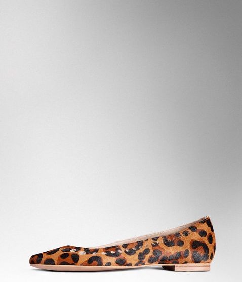 Boden, 1669[^]35056027 Ballerina Pumps Tan Leopard Pony Boden, Tan