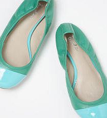 Ballet Pump, Persian Green  Sapling 33897133