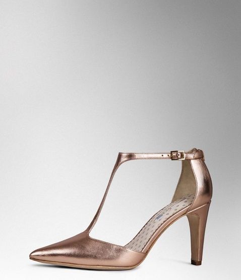 Boden, 1669[^]35127380 Beatrice High Heels Rose Gold Metallic Boden,