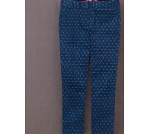 Boden Bistro Crop Trouser, Cobalt Mosaic Tile 33788159