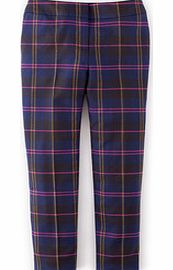 Boden Bistro Crop Trouser, Grey Tartan/Check 34464008