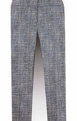 Boden Bistro Crop Trouser, Metallic Jacquard 34399469