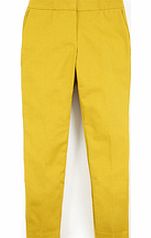 Boden Bistro Crop Trouser, Navy Bloom,Slate,Sunflower