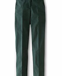 Boden Bistro Trouser, Onyx Green,Navy Star