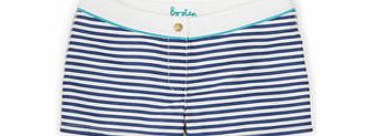 Boden Board Shorts, Lotus Woodblock,Sailor Blue/Ivory