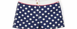 Boden Board Shorts, Lotus Woodblock,Sailor Blue,Sailor