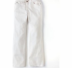 Boden Bootcut Jeans, White 33381435