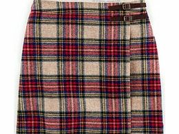 British Tweed Kilt, Brown,Cream,Red 34367235