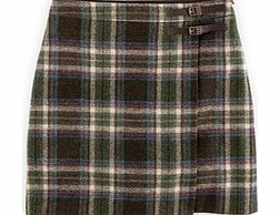 British Tweed Kilt, Brown,Red,Cream 34367045