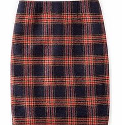 British Tweed Pencil, Red,Grey 34371898