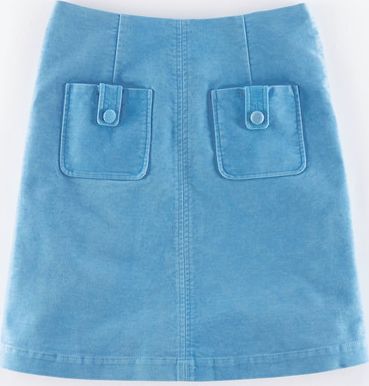 Boden, 1669[^]35070200 Cambridge Skirt Steel Blue Boden, Steel Blue