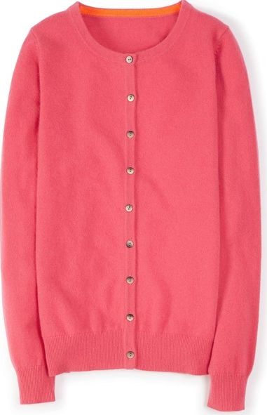 Boden, 1669[^]34696005 Cashmere Crew Neck Cardigan Peony Boden, Peony