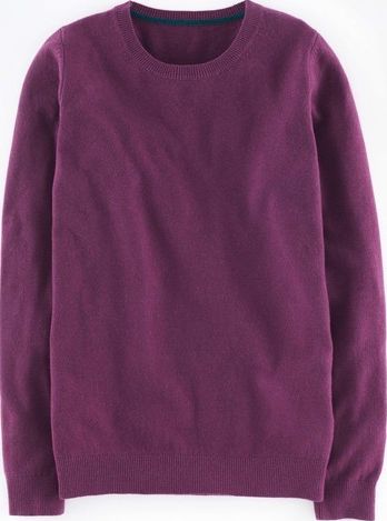 Boden, 1669[^]35192798 Cashmere Crew Neck Jumper Elderberry Boden,