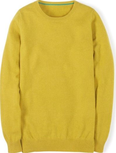 Boden, 1669[^]34720367 Cashmere Crew Neck Jumper Sulphur Boden, Sulphur