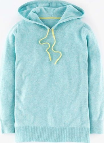 Boden, 1669[^]35198654 Cashmere Hoody Blue Melange Boden, Blue Melange