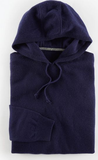 Boden, 1669[^]35245372 Cashmere Hoody Marina Blue Boden, Marina Blue