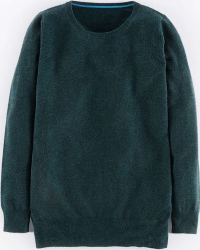 Boden, 1669[^]35054477 Cashmere Relaxed Crew Neck Green Boden, Green