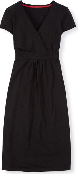 Boden, 1669[^]34634709 Casual Jersey Work Dress Black Boden, Black