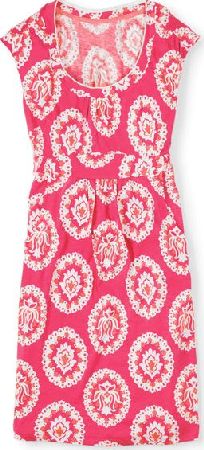 Boden, 1669[^]35170554 Casual Weekend Dress Tutti Frutti Woodblock