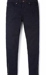 Boden Casual Zip Jeans, Denim,Black,Faded Fatigue