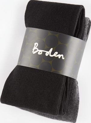 Boden, 1669[^]35120781 Cotton Blend Tights Black/Grey Boden, Black/Grey