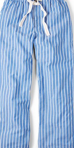 Boden Cotton Poplin Pull-ons, Blue 34495465