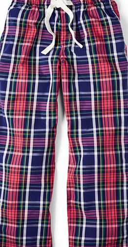 Boden Cotton Poplin Pull-ons, Navy Check 34495846