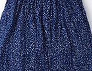 Boden Crinkle Holiday Skirt, Navy Square Spot 34169813