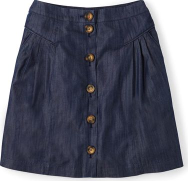 Boden, 1669[^]34824771 Denim Button Skirt Denim Boden, Denim 34824771