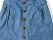 Boden Denim Button Skirt, Mid Denim 34824961