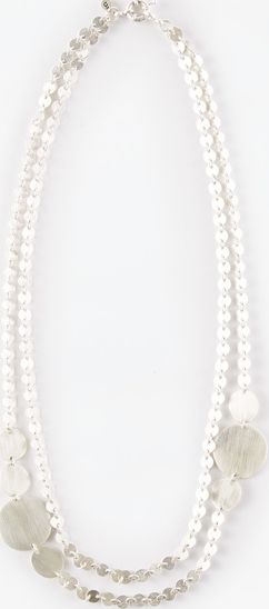 Boden Disc Necklace Grey Boden, Grey 35049352