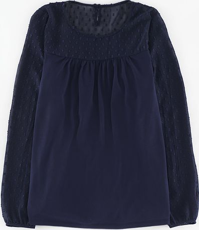 Boden, 1669[^]35139062 Dobby Panel Top Blue Boden, Blue 35139062