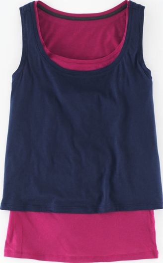 Boden, 1669[^]35176700 Double Layer Vest Blue Boden, Blue 35176700