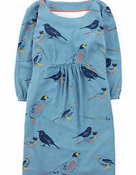 Easy Scoop Tunic, Placid Blue Garden Birds,Raven