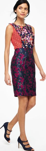 Boden, 1669[^]35040161 Elegant Hotchpotch Party Dress Multi Hotchpotch