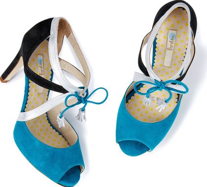 Boden, 1669[^]35108539 Erin Heel Turquoise Boden, Turquoise 35108539