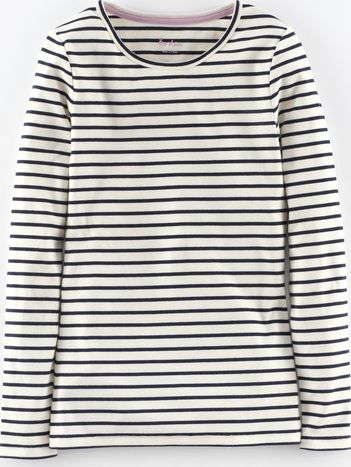 Boden, 1669[^]35005677 Essential Crew Neck Tee Ivory Boden, Ivory