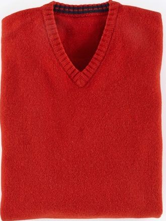 Boden, 1669[^]34922146 Everyday V-Neck Jumper Flame Boden, Flame 34922146