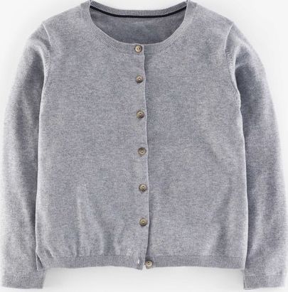 Boden, 1669[^]35262922 Favourite Crop Split Hem Cardi Grey Boden, Grey