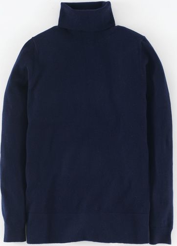 Boden, 1669[^]35203561 Favourite Roll Neck Jumper Blue Boden, Blue