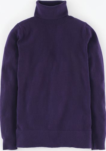 Boden, 1669[^]35203652 Favourite Roll Neck Jumper Deep Purple Boden,