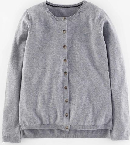 Boden, 1669[^]35262690 Favourite Stepped Hem Cardigan Grey Boden, Grey