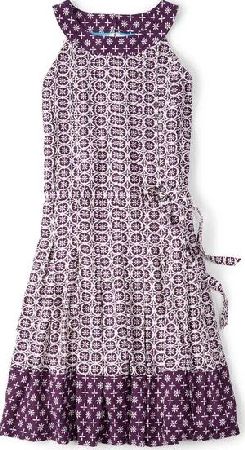 Boden, 1669[^]34803494 Felicity Dress Sloe Berry Compass Boden, Sloe