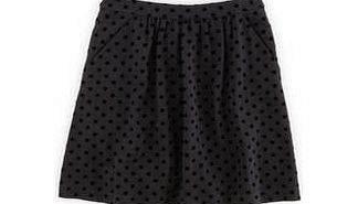 Boden Flock Spot Ponte Skirt, Black,Blue,Red 34410704