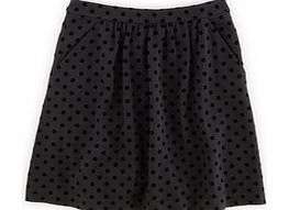 Boden Flock Spot Ponte Skirt, Black,Blue,Red 34410795