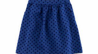 Boden Flock Spot Ponte Skirt, Black,Blue,Red 34461004